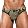 Andrew Christian Glam Stripe Brief Jock W/ Almost Naked 92099 -Smooth Men Wear Store July 92099Jock06