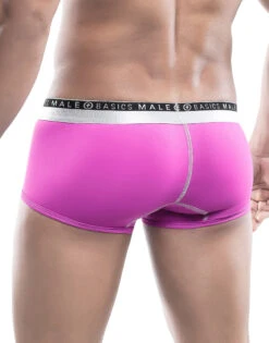 Malebasics Men's Ergonomic Pouch Trunk MBE01 -Smooth Men Wear Store MBE01 HotPink 4