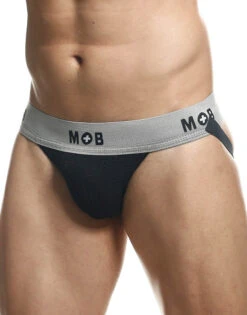 MOB Classic Fetish Jock MBL107 -Smooth Men Wear Store MBL107 Black 3