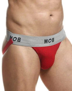 MOB Classic Fetish Jock MBL107 -Smooth Men Wear Store MBL107 Red 1