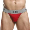 MOB Classic Fetish Jock MBL107 -Smooth Men Wear Store MBL107 Red 2