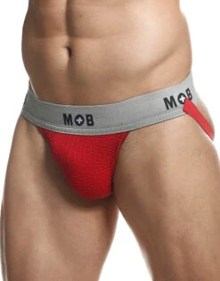 MOB Classic Fetish Jock MBL107 -Smooth Men Wear Store MBL107 Red 3