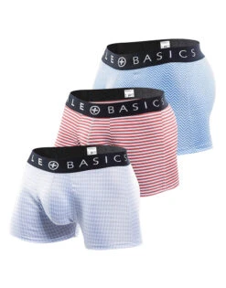Malebasics Men's 3-Pack Classic Trunk MBT01