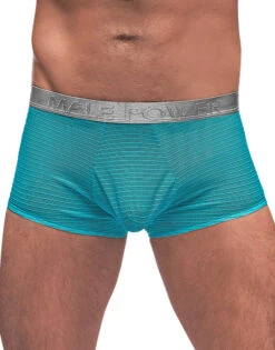 Male Power Mesh Rib Mini Short 145-252