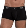 Male Power Bamboo Mini Short Enhancer 150-253 -Smooth Men Wear Store Male Power 150 253 Black B 1
