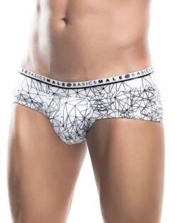 Malebasics Men's Hipster Brief MB203 -Smooth Men Wear Store Malebasics MB203 Spider B 2 1 45647397 d082 434e bfbd 3da3055fe6c4