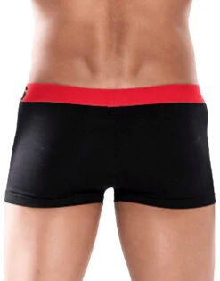 Malebasics Men's 3-Pack Classic Trunk MBT01 -Smooth Men Wear Store Malebasics MBT01 Black B 2