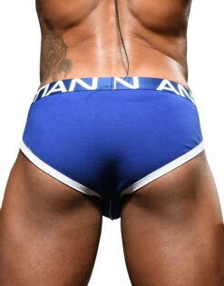 Andrew Christian Show-It Tagless Brief 92393 -Smooth Men Wear Store Mar 92393Brief Blue05