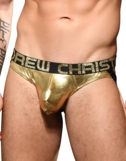 Andrew Christian Golden Boy Brief Jock W/ Almost Naked 92409 -Smooth Men Wear Store Mar 92409Jock01