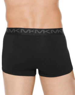 Michael Kors 3-Pack Performance Cotton Trunk Black BR1T001013 -Smooth Men Wear Store Michael Kors BR1T001013 Black 001 B 2