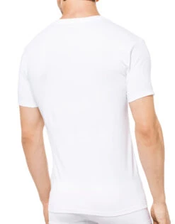 Michael Kors 2-Pack Stretch V-Neck T-Shirt BR2V001032 -Smooth Men Wear Store Michael Kors BR2V001032 White 100 T 1