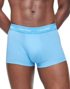 Calvin Klein Cotton Stretch 3-Pack Low Rise Trunk NB2614 -Smooth Men Wear Store NB2614 942 alternate1