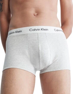 Calvin Klein Men's Cotton Stretch Low Rise Trunk 3-Pack NB2614 -Smooth Men Wear Store NB2614 947 alternate3 KOHLS