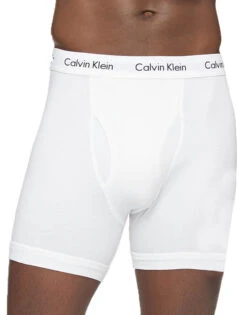 Calvin Klein Cotton Stretch Wicking 3 Pack Boxer Brief NB2616 -Smooth Men Wear Store NB2616 100 alternate1