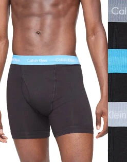 Calvin Klein Cotton Stretch 3-Pack Boxer Brief NB2616 -Smooth Men Wear Store NB2616 939 alternate1 KOHLS