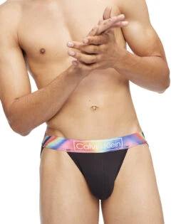 Calvin Klein Reimagined Heritage Pride Micro Jock Strap NB3154 -Smooth Men Wear Store NB3154 250 alternate2