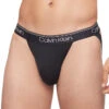 Calvin Klein Micro Stretch 3-Pack Jock Strap NB3203 -Smooth Men Wear Store NB3203 001 main