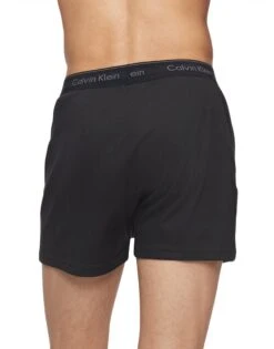 Calvin Klein Cotton Classics 3 Pack Knit Boxer NB4005 -Smooth Men Wear Store NB4005 001 alternate1
