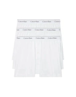 Calvin Klein Cotton Classics 3 Pack Knit Boxer NB4005 -Smooth Men Wear Store NB4005 100 alternate3
