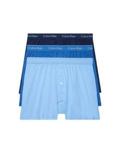 Calvin Klein Cotton Classics 3 Pack Knit Boxer NB4005 -Smooth Men Wear Store NB4005 940 alternate3
