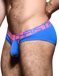 Andrew Christian Show-It Brief 92221 -Smooth Men Wear Store Nov 92221Brief Blue02