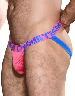 Andrew Christian Candy Pop Mesh Jock W/ Almost Naked 92228 -Smooth Men Wear Store Nov 92228Jock02