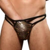 Andrew Christian MASSIVE Tiger Sheer Thong 92240 -Smooth Men Wear Store Nov 92240Thong01