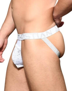 Andrew Christian Snow Sheer Arch Jock W/ Almost Naked 92248 -Smooth Men Wear Store Nov 92248Jock03
