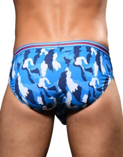 Andrew Christian Camo Boy Brief 3-Pack W/ Almost Naked 92260 -Smooth Men Wear Store Nov 922603 Pack Blue05