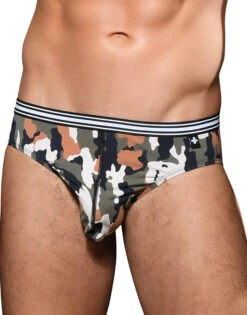 Andrew Christian Camo Boy Brief 3-Pack W/ Almost Naked 92260 -Smooth Men Wear Store Nov 922603 Pack Green01