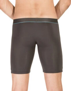 Obviously Men's PrimeMan Long Boxer Brief A01 -Smooth Men Wear Store Obviously A01 Titanium 1B B 1