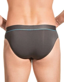Obviously Men's PrimeMan Hipster Brief A04 -Smooth Men Wear Store Obviously A04 Titanium 1B B 2