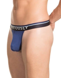 Obviously Men's PrimeMan Thong A06 -Smooth Men Wear Store Obviously A06 Navy 1C B 2