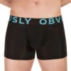 Obviously Men's EveryMan Boxer Brief 3 Inch Leg B00 -Smooth Men Wear Store Obviously B00 Black 1A B 1