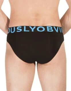 Obviously Men's EveryMan Brief B02 -Smooth Men Wear Store Obviously B02 Black 1A B 1 81a3590d 96b8 4849 b50a 6ebf91191ac8