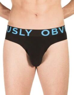 Obviously Men's EveryMan Brief B02 -Smooth Men Wear Store Obviously B02 Black 1A B 2 5caff2a7 30ad 4ce0 9168 9bf5119ee9b9