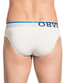 Obviously Men's EveryMan Brief B02 -Smooth Men Wear Store Obviously B02 White 1N B 2