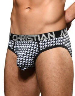 Andrew Christian Stud Brief W/ Almost Naked 92212 -Smooth Men Wear Store Oct 92212Brief02