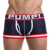 PUMP! Men's Big League Low Rise Mesh Trunk Navy 11040 -Smooth Men Wear Store PUMP 11040 Navy B 1 1