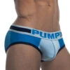 PUMP! Men's True Blue Low Rise Mesh Brief 12031 -Smooth Men Wear Store PUMP 12031 Blue B 1