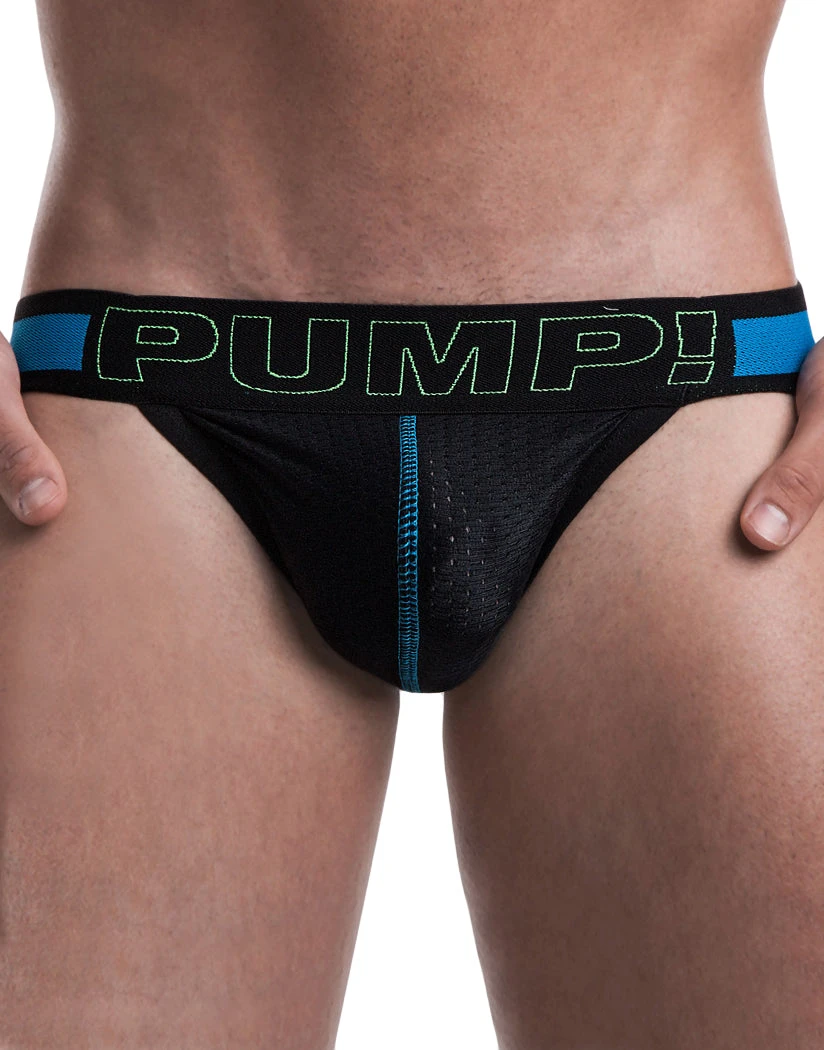 PUMP! Men's Sonic Low Rise Mesh Jock 15022 4 PUMP! Men's Sonic Low Rise Mesh Jock 15022 - Image 2