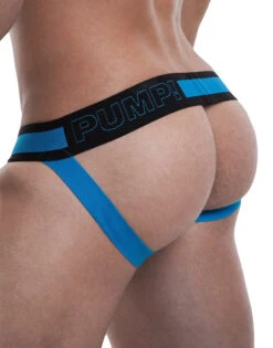 PUMP! Men's Sonic Low Rise Mesh Jock 15022 7 PUMP! Men's Sonic Low Rise Mesh Jock 15022 -Smooth Men Wear Store PUMP 15022 BlackBlue B 2