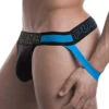 PUMP! Men's Sonic Low Rise Mesh Jock 15022 -Smooth Men Wear Store PUMP 15022 BlackBlue B 3