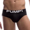 PUMP! Men's Classic Low Rise Mesh Black Briefs 12007 -Smooth Men Wear Store PUMP 12008 Black B 3