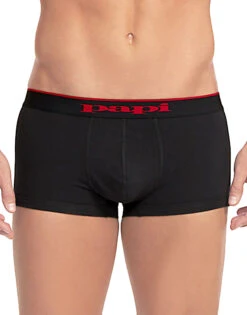 Papi 3-Pack Cotton Stretch Brazilian Trunk Black/Red/Grey -Smooth Men Wear Store Papi 980501 Red Black Grey B 3 78e47fcc 4f68 45b5 94b3 b6bc53f69496