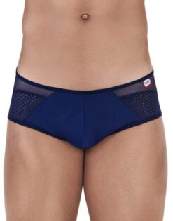 Pikante Leonidas Mesh Brief PIK-0342 -Smooth Men Wear Store Pikante 0342 DarkBlue 1