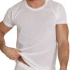 Players Tricot Nylon Crew T-Shirt NTS1 -Smooth Men Wear Store Players NTS1 White T 1