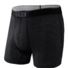 SAXX Quest Boxer Brief SXBB70F -Smooth Men Wear Store SAXX SXBB70F BlackII FLAT 2
