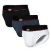 SAXX Non-Stop Stretch Cotton Brief Fly 3 Pack SXPP3JB