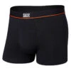 SAXX Non-Stop Stretch Cotton Trunk Fly SXTR46 -Smooth Men Wear Store SAXX SXTR46 BLK B 1